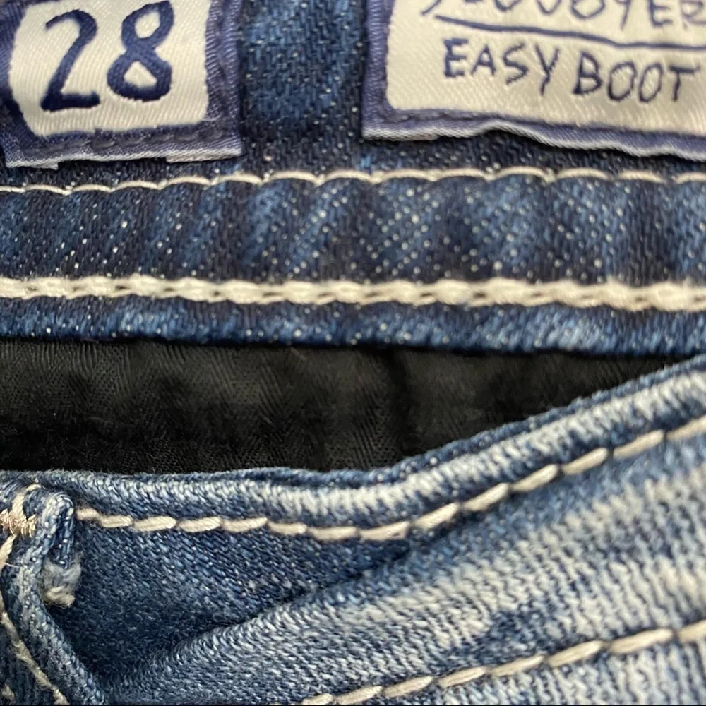 Miss Me Low Rise Embellished Easy Boot Cut Jeans - Picture 2 of 6